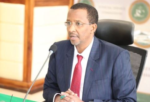 Issack Hassan during previous vetting. PHOTO/@jsckenya/X