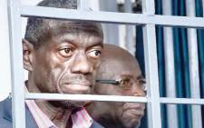 Four-time Ugandan presidential contender Kizza Besigye, who will be represented by a defence team led by Martha Karua in the case before the General Court Martial in Kampala. PHOTO/Print