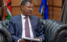 Speaker of the National Assembly Moses Wetang'ula during the meeting with Swiss Ambassador on Thursday November 28, 2024. PHOTO/@HonWetangula/X