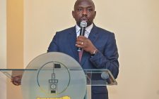 Sports Cabinet Secretary Kipchumba Murkomen speaking during the launch of East African Community (EAC) Inter-Parliamentary Games on Monday, November 25, 2024. PHOTO/@kipmurkomen/X