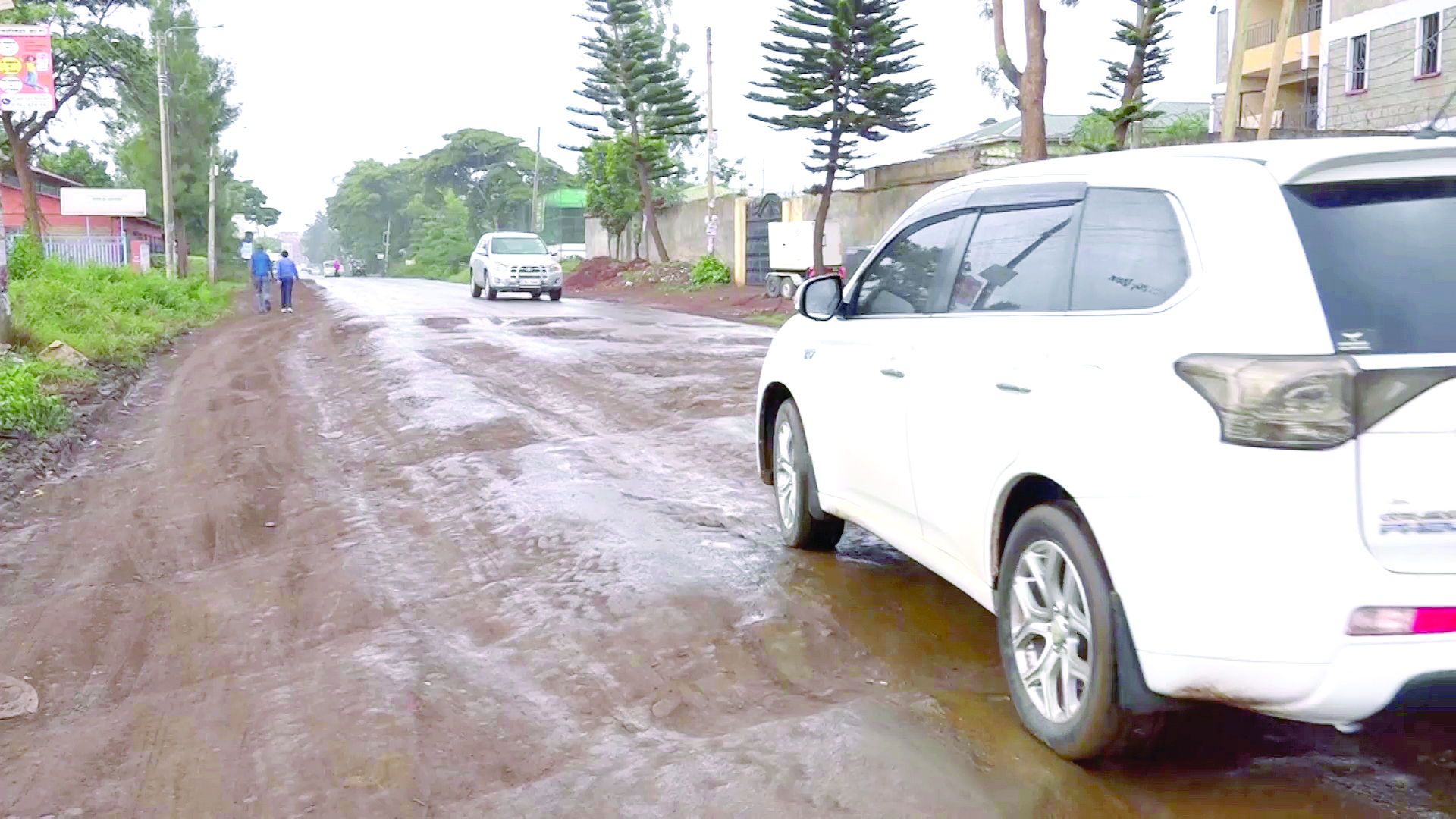 Potholed road tarmacked for Ksh200m rankles locals