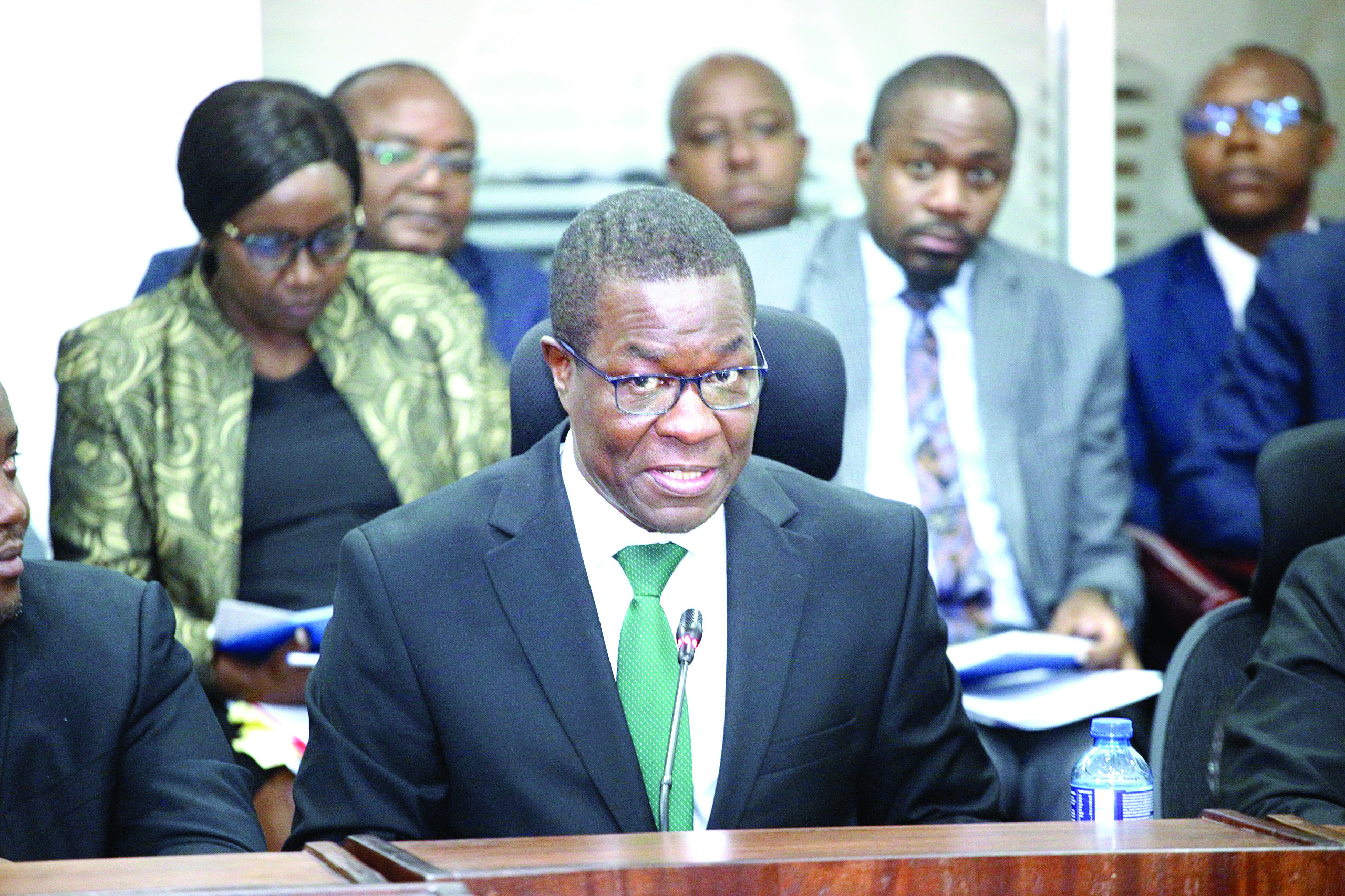 Energy CS Opiyo Wandayi addresses Senate’s Energy Committee yesterday. PHOTO/Kenna Claude