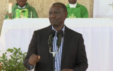 President William Ruto speaking in Soweto on Sunday November 17, 2024. PHOTO/ Screengrab by PD Digital/https://web.facebook.com/williamsamoei/videos/1228820235072155