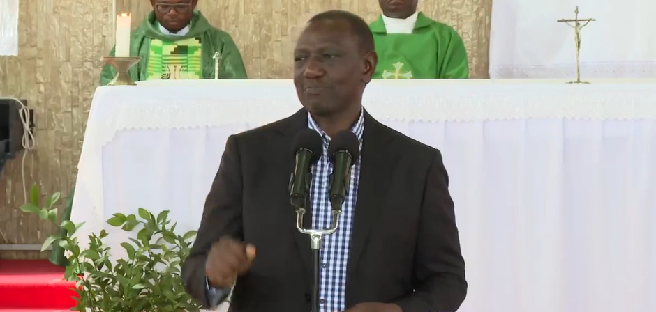 President William Ruto speaking in Soweto on Sunday November 17, 2024. PHOTO/ Screengrab by PD Digital/https://web.facebook.com/williamsamoei/videos/1228820235072155