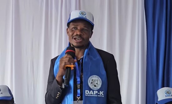 Mumias East MP Peter Salasya speaking during a DAP-K NEC meeting in Webuye on November 1, 2024. PHOOTO/Screengrab by People Daily Digital