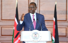 President William Ruto during the Ministerial performance contract signing at State House. PHOTO/@DrOparanya/X