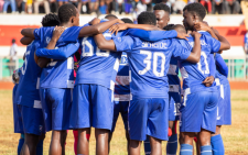 AFC Leopards in group photo. PHOTO/https://www.facebook.com/@afcleopardssc