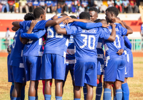 AFC Leopards in group photo. PHOTO/https://www.facebook.com/@afcleopardssc