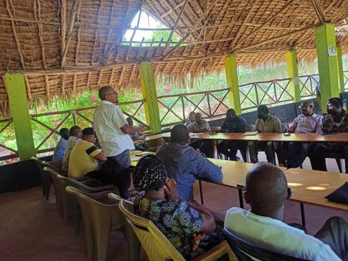 ODM officials in Tana River meeting on Tuesday November 26, 2024. PHOTO/@TheODMparty/X