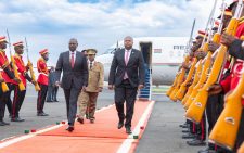 President William Ruto in Burundi. PHOTO/PSC