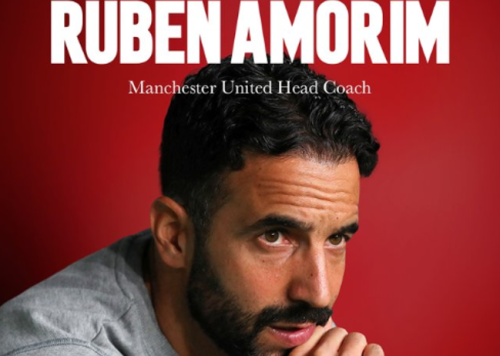 Mamchester United Head coach Ruben Amorim. PHOTO/@ManUtd/X