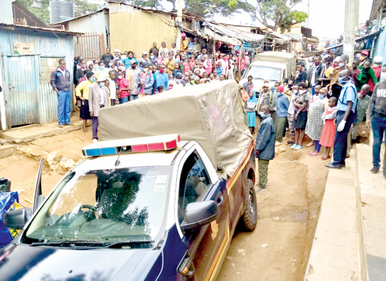 Toddler rescued in Kiambu after days with dead parents