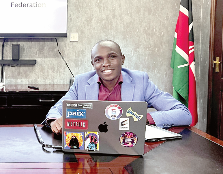 E-Sports Kenya Federation president Ronny Lusigi. PHOTO/Print