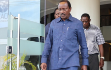 Wiper party leader Kalonzo Musyoka in Kisumu on November 9, 2024. PHOTO/@skmusyoka/X