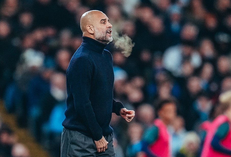 Manchester City football club manager Pep Guardiola. PHOTO/@ManCity/X