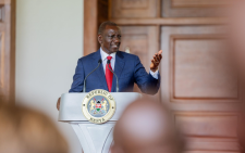 President William Ruto speaks during a past function at State House, Nairobi. PHOTO/@WilliamsRuto/X