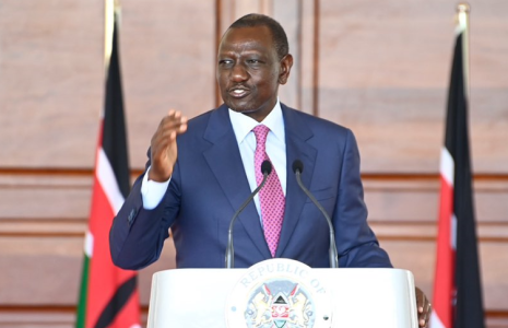 President William Ruto addresses Cabinet and principal secretaries at State House on November 19, 2024. PHOTO/@WilliamsRuto/X