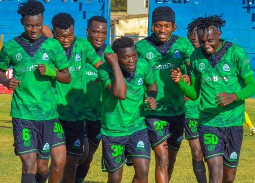 Gor Mahia celebrate a goal in a past match. PHOTO/https://www.facebook.com/GorMahiafcofficial