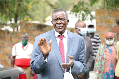Former Chief Justice David Maraga. PHOTO/@dkmaraga/X