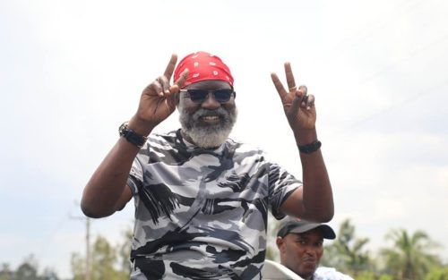 Roots party leader George Wajackoyah. PHOTO/@glwajackoyah/X