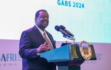 Prime CS Musalia Mudavadi speaking at the fifth German-African Business Summit (GABS 2024). PHOTO/@MusaliaMudavadi/X