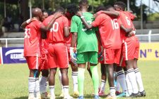 Shabana players in a group photo before a league game. PHOTO/@Shabanafckenya/X