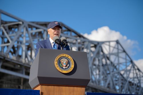US President Joe Biden speaks during a past function. PHOTO/@WhiteHouse/X