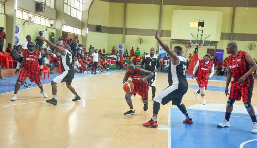 Kenya narrowly lost to Uganda 52-53 in a thrilling basketball showdown at KPA Makupa Gymnasium on Monday, December 16, 2024. PHOTO/https://www.facebook.com/ParliamentKE
