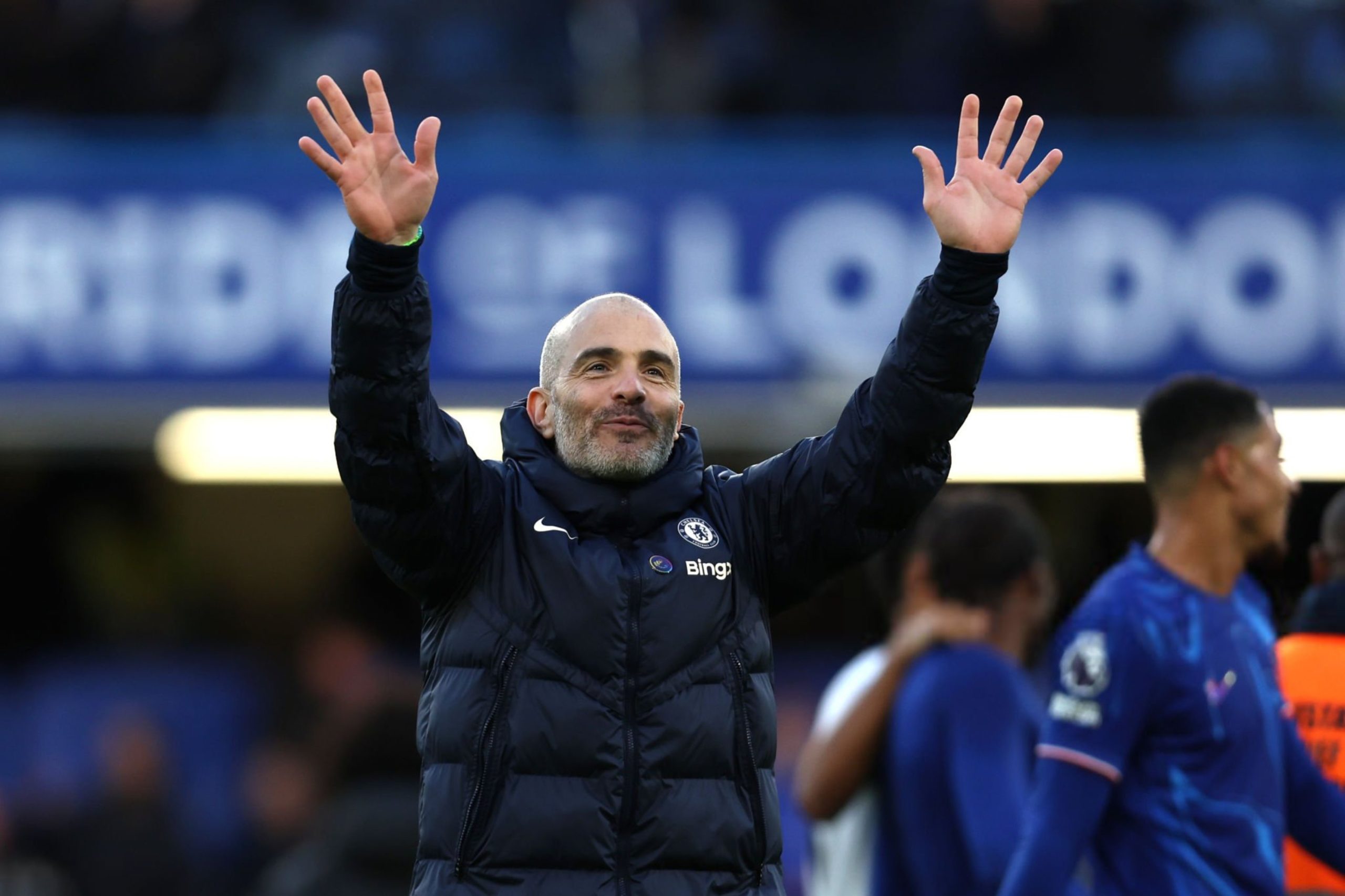 Chelsea's Head Coach Enzo Maresca reacting after a past match. PHOTO/ @ChelseaFC/X