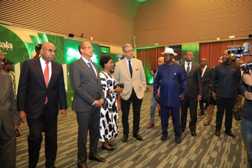 Former Prime Minister Raila Odinga and other candidates prepare for the AUC debate on Thursday December 12, 2024. PHOTO/@_AfricanUnion/X