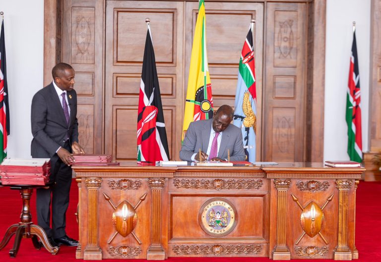 Ruto signs 7 Bills into law