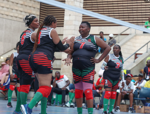 Tanzania Parliamentary volleyball team. PHOTO/@HonWetangula/X