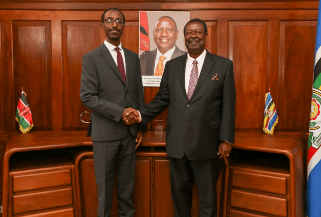 Prime CS Mudavadi urges Ethiopia to support Raila’s AUC bid