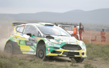 Thousands of fans from the region throng Naivasha for the WRC Safari Rally