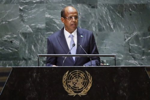 Mahamoud Ali Youssouf, Djibouti's candidate for AUC chairperson's race. PHOTO/@MohaoudAli/X