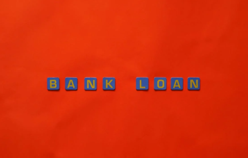A graphic representation of the words bank loan. PHOTO/Pexels