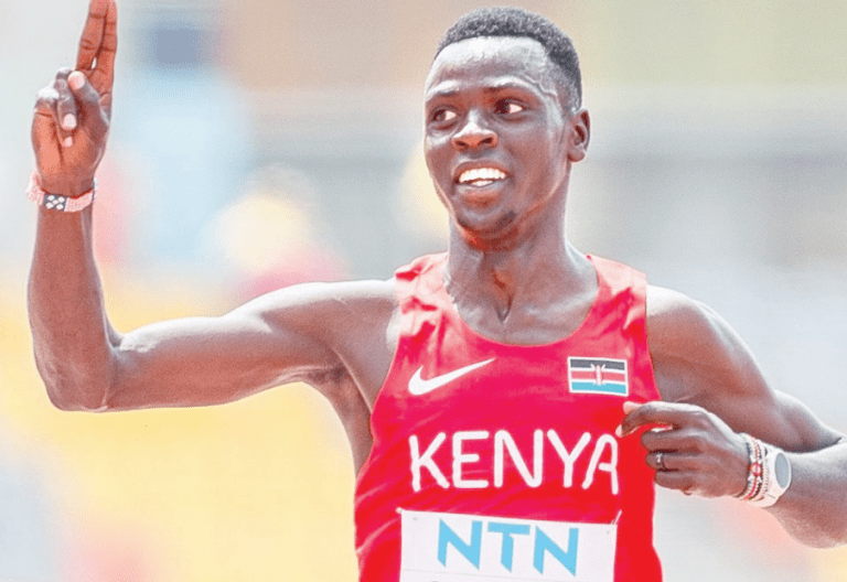 Edmund Serem: The family dream that runs over high obstacles