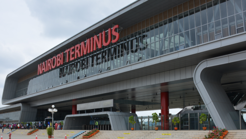 The Nairobi terminus SGR station. PHOTO/@KenyaRailways_/X