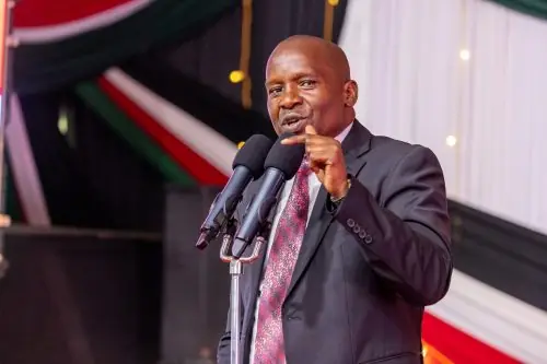 Deputy President Kithure Kindiki.