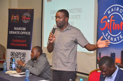 Nairobi Senator Edwin Sifuna