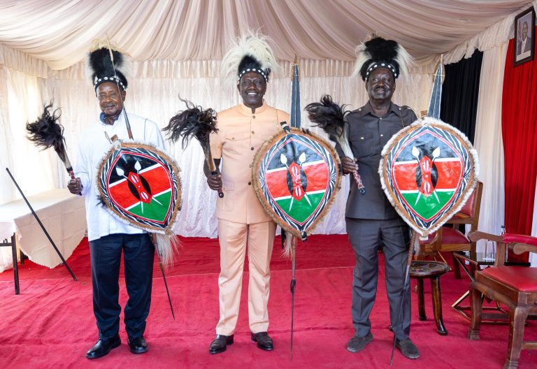 President Museveni and Ruto installed as Luo elders in cultural event