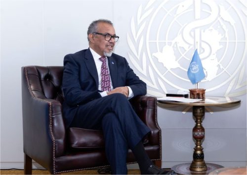 Director-General of the World Health Organization Tedros Adhanom Ghebreyesus