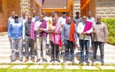 Gachagua hosts Maa leaders at his Wamunyoro home