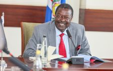 Mudavadi heaps praise on Kabogo, Kagwe and Kinyanjui after taking oaths as new CSs