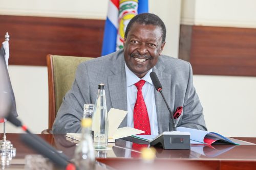 Prime Cabinet Secretary Musalia Mudavadi. PHOTO/@MusaliaMudavadi/X