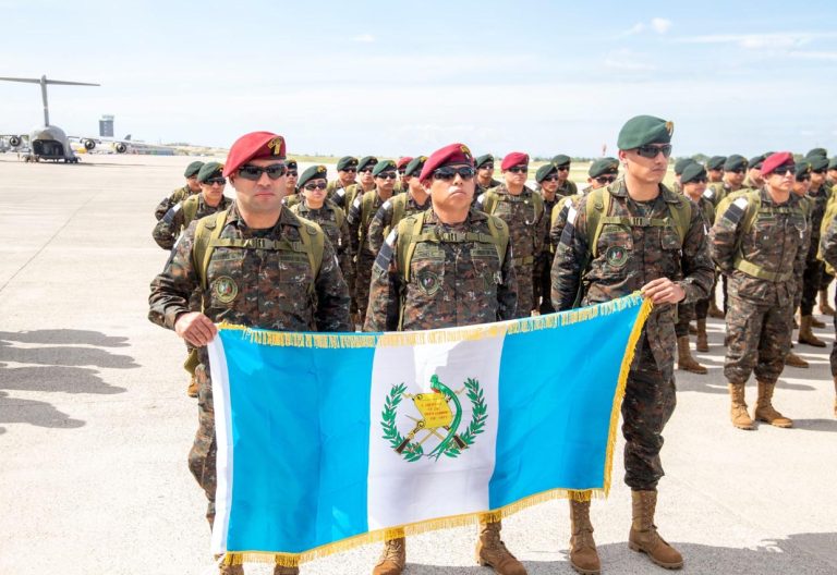 Guatemala and El Salvador contribute more troops to Kenyan-led mission in Haiti