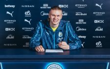 Striker Erling Haaland commits to Manchester City with a 9-year deal