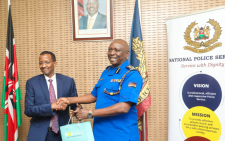 IPOA chairperson Issack Hassan and IG Douglas Kanja promise to collaborate in their mandates