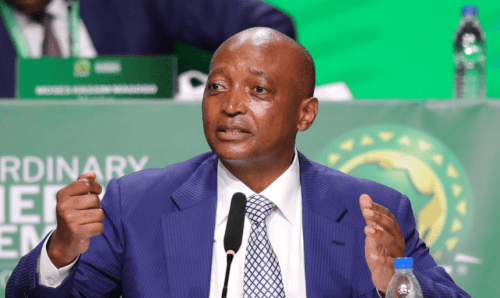 President of CAF Dr Patrice Motsepe