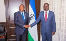 AUC campaigns: Raila meets Lesotho PM hours after holding talks with South African president